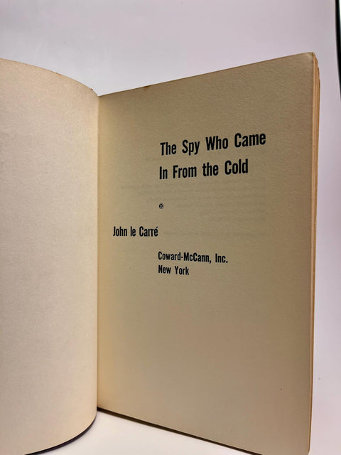 The Spy Who Came in From The Cold, John Le Carre - First American Edition