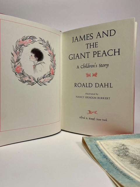 James & The Giant Peach, Roald Dahl - First Edition, 4th Printing