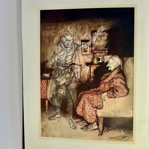 A Christmas Carol, Charles Dickens - First Arthur Rackham Edition, 1915